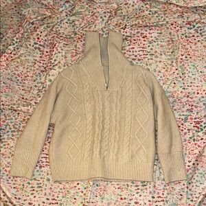 a new day Cream Cowl Neck Sweater